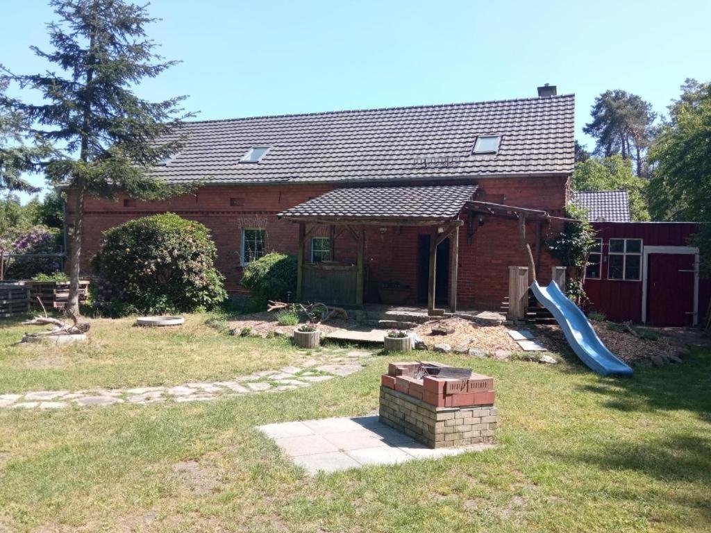 Ferienwohnung Schaeferhof, Die Natur Vor Der Haustuere Cottbus Esterno foto